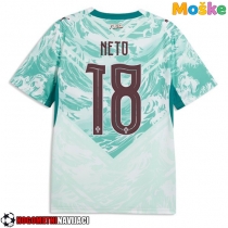 Moške Nogometnih dresov Portugalska Pedro Neto #18 Gostujoči SP 2026 Kratki rokavi
